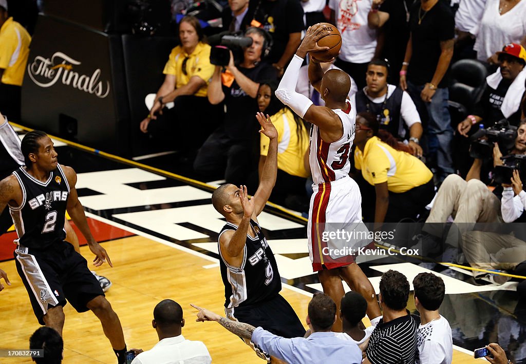 San Antonio Spurs v Miami Heat - Game 6