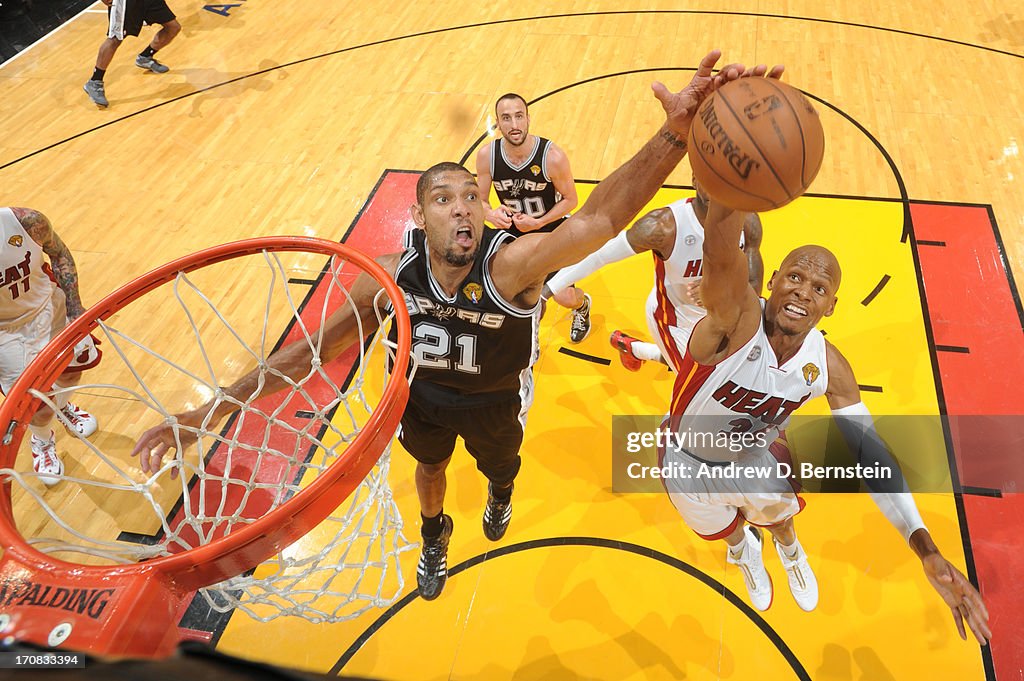 2013 NBA Finals - San Antonio Spurs v Miami Heat