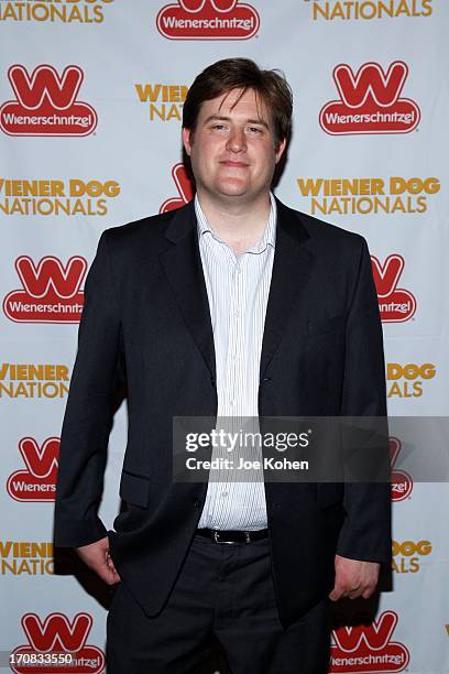 Director Kevan Peterson attends the Wiener Dog Nationals"Green Grass-Carpet" Film Premiere at Pacific Theatre at The Grove on June 18, 2013 in Los...