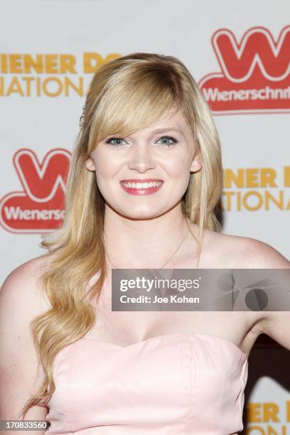 Actress Aleeshya Broome attends the Wiener Dog Nationals"Green Grass-Carpet" Film Premiere at Pacific Theatre at The Grove on June 18, 2013 in Los...