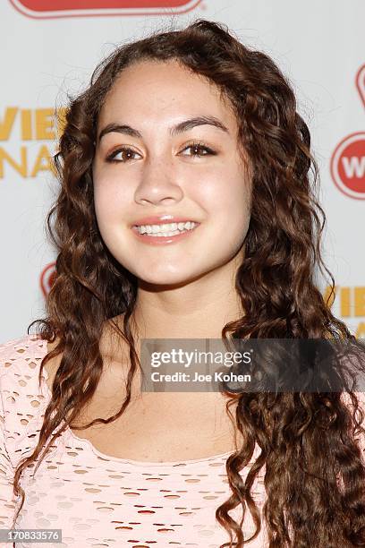 Actress Meg DeLacy attends the Wiener Dog Nationals"Green Grass-Carpet" Film Premiere at Pacific Theatre at The Grove on June 18, 2013 in Los...