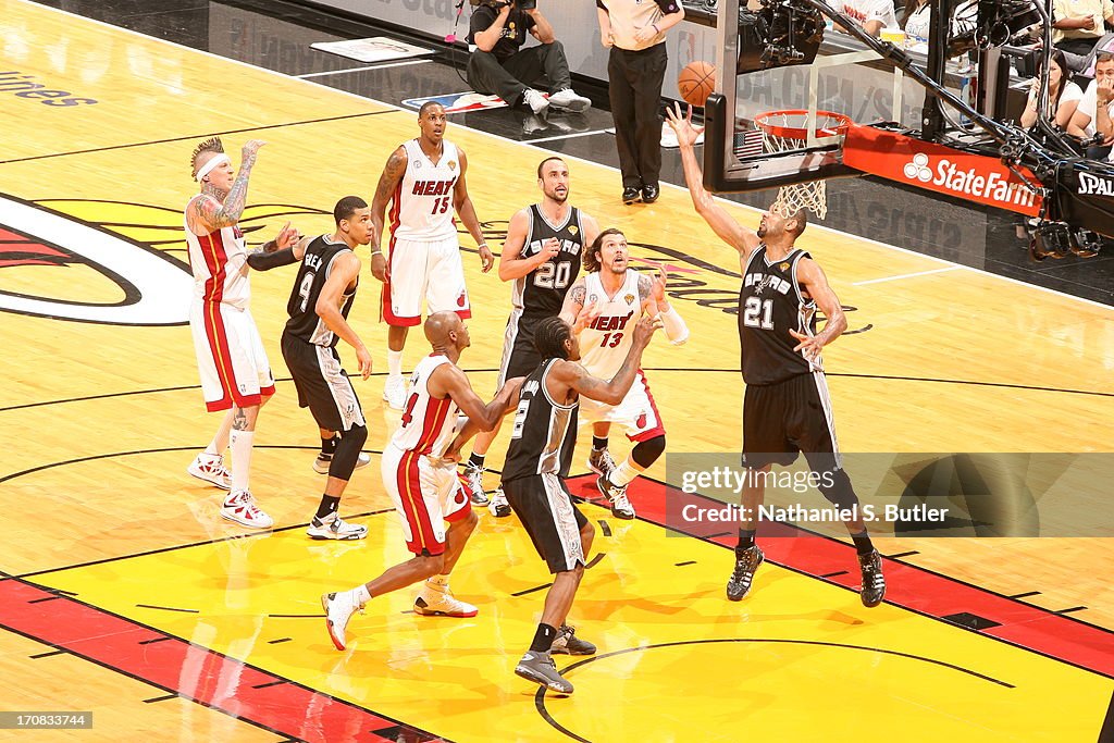 2013 NBA Finals - San Antonio Spurs v Miami Heat