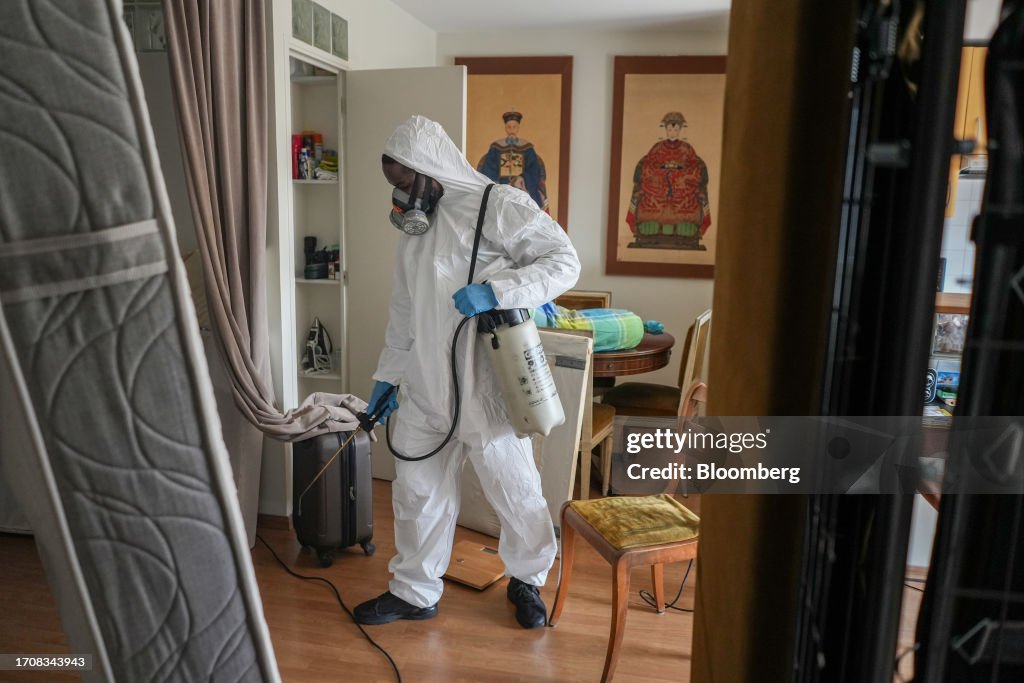 Pest Control Operation as Bedbugs Become a Big Headache Ahead of Olympics