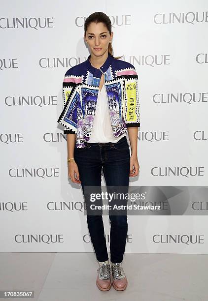 Sofia Sanchez Barrenchea attends Dramatically Different Party Hosted By Clinique at 620 Loft & Garden on June 18, 2013 in New York City.