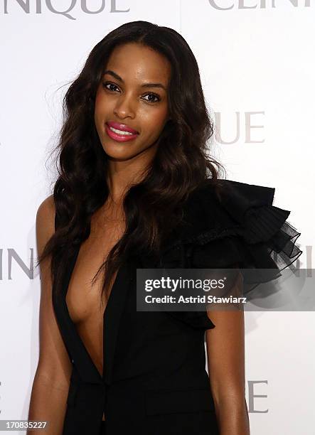 Quiana Grant attends Dramatically Different Party Hosted By Clinique at 620 Loft & Garden on June 18, 2013 in New York City.