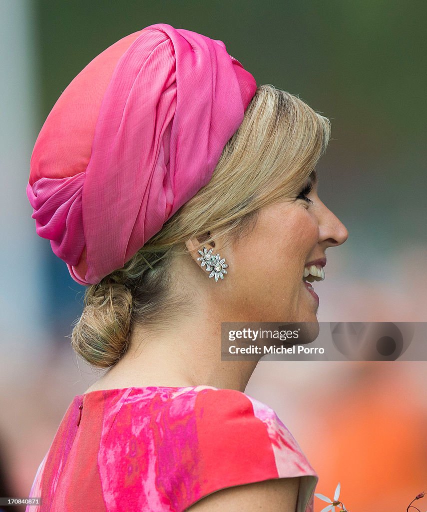 King Willem Alexander & Queen Maxima Visit The Flevoland & Overijssel Provinces