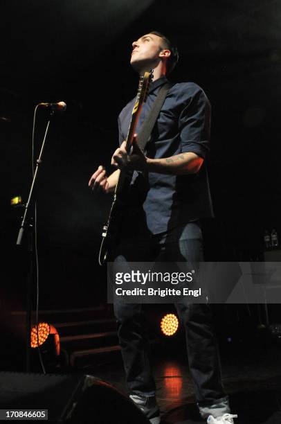 Joshua Waters of The Skints perform on stage at KOKO on May 22, 2013 in London, England.