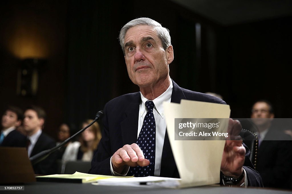 Mueller Testifies At Senate FBI Oversight Hearing