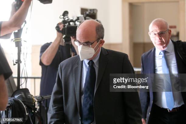 Donald Bender, former accountant at Mazars USA, at New York State Supreme Court in New York, US, on Thursday, Oct. 5, 2023. Donald Trump is facing...