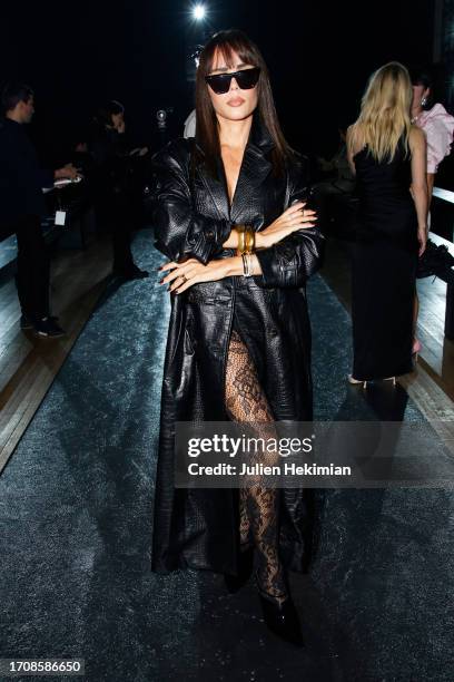 Eve Angeli attends the Alessandra Rich Womenswear Spring/Summer 2024 show as part of Paris Fashion Week on September 29, 2023 in Paris, France.