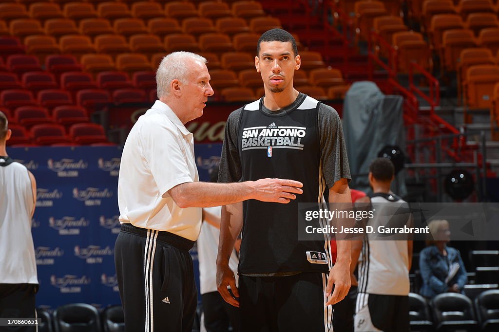 2013 NBA Finals - Practice and Media Availability