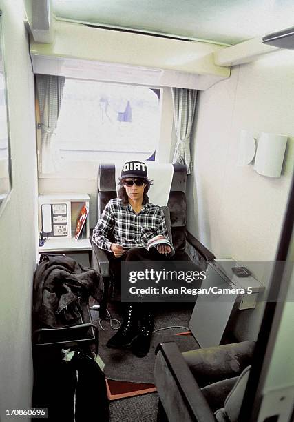 Mick Jagger of the Rolling Stones is photographed in March 1985 in Tokyo, Japan. CREDIT MUST READ: Ken Regan/Camera 5 via Contour by Getty Images.