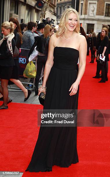 Siobhan Hewlett attends the UK Premiere of 'Hummingbird' at Odeon West End on June 17, 2013 in London, England.