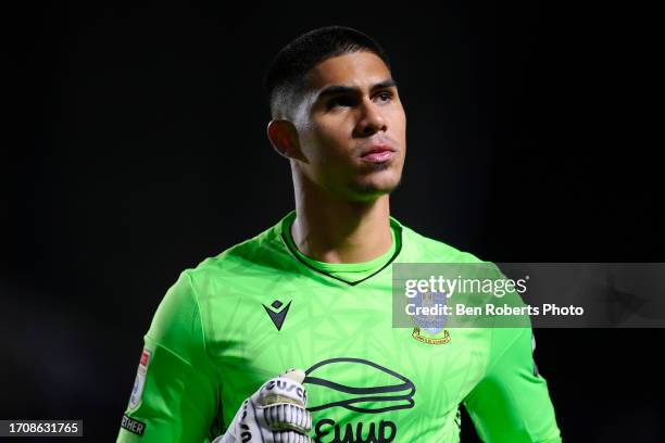 Cameron Dawson of Sheffield Wednesday during the Sky Bet Championship match between Sheffield Wednesday and Sunderland at Hillsborough on September...