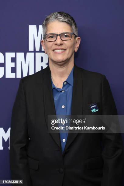 Executive Director of the Film Society of Lincoln Center Lesli Klainberg attends the red carpet for "May December" during the 61st New York Film...