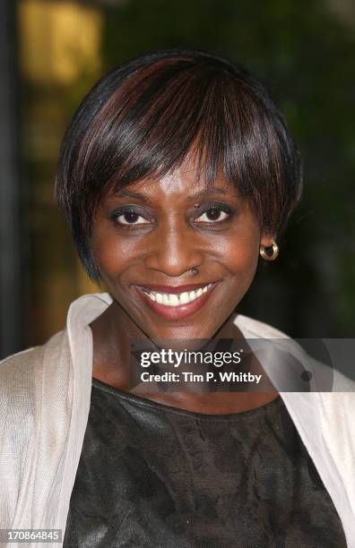 Brenda Emmanus attends the gala screening of 'Venus and Serena' at The Curzon Mayfair on June 19, 2013 in London, England.