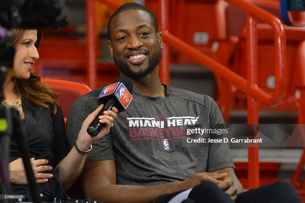 2013 NBA Finals - Practice and Media Availability