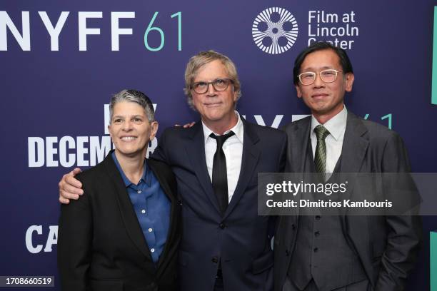 Executive Director of the Film Society of Lincoln Center Lesli Klainberg, Todd Haynes and Director of programming at the Film Society of Lincoln...