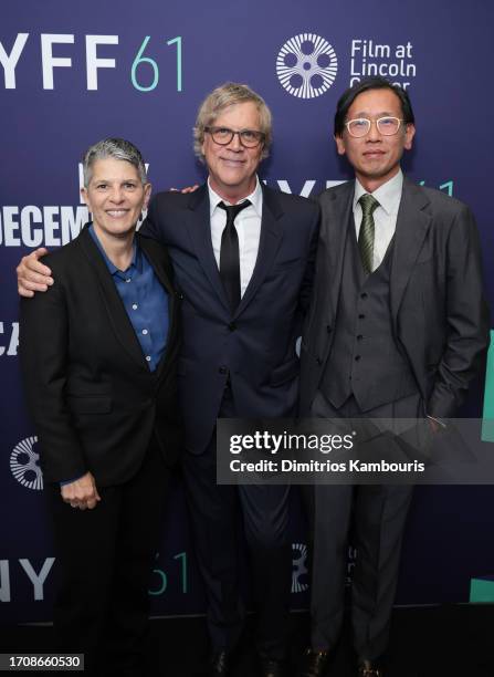 Executive Director of the Film Society of Lincoln Center Lesli Klainberg, Todd Haynes and Director of programming at the Film Society of Lincoln...