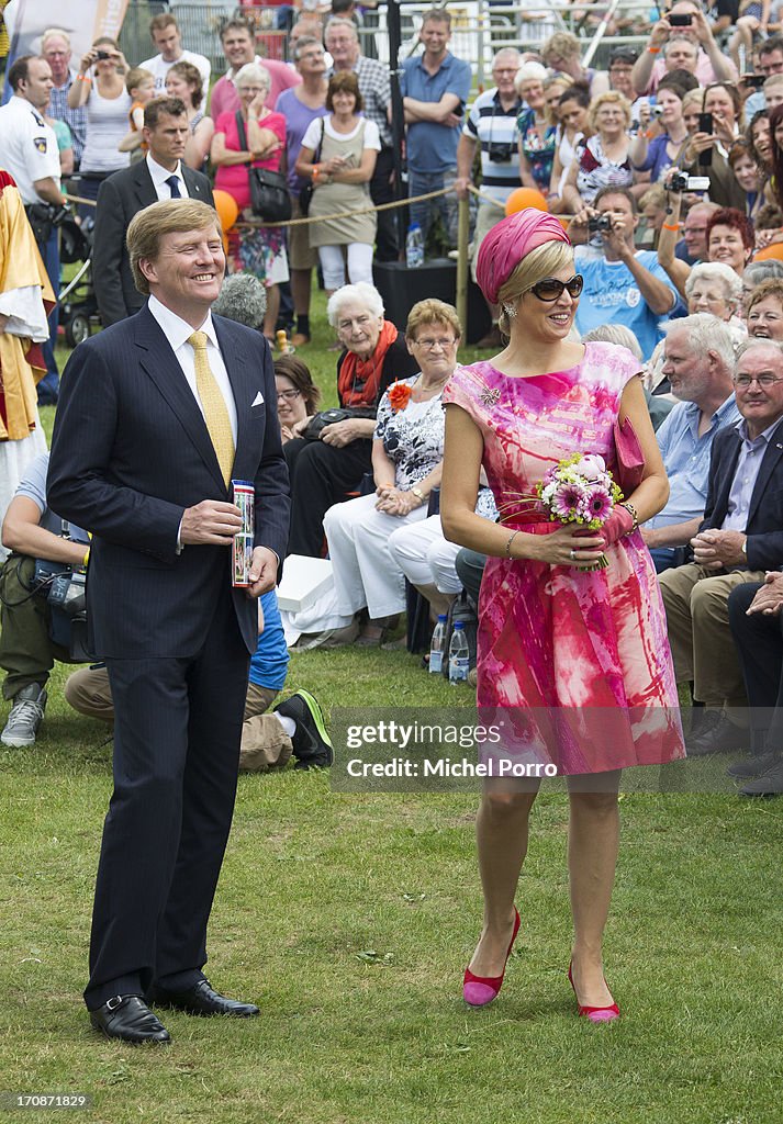 King Willem Alexander & Queen Maxima Visit The Flevoland & Overijssel Provinces