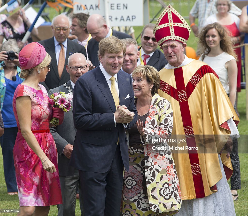 King Willem Alexander & Queen Maxima Visit The Flevoland & Overijssel Provinces