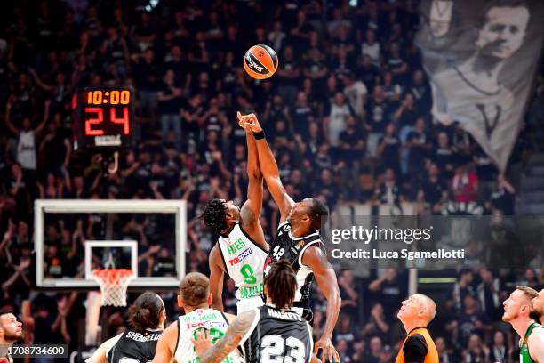 Tip-Off 2023-24 Turkish Airlines EuroLeague Regular Season Round 1 game between Virtus Segafredo Bologna and Zalgiris Kaunas at PalaDozza on October...