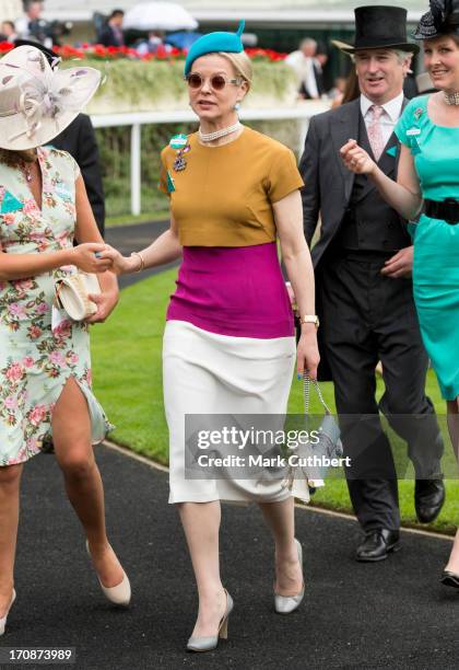 Lady Helen Taylor attends Day 2 of Royal Ascot at Ascot Racecourse on June 19, 2013 in Ascot, England.