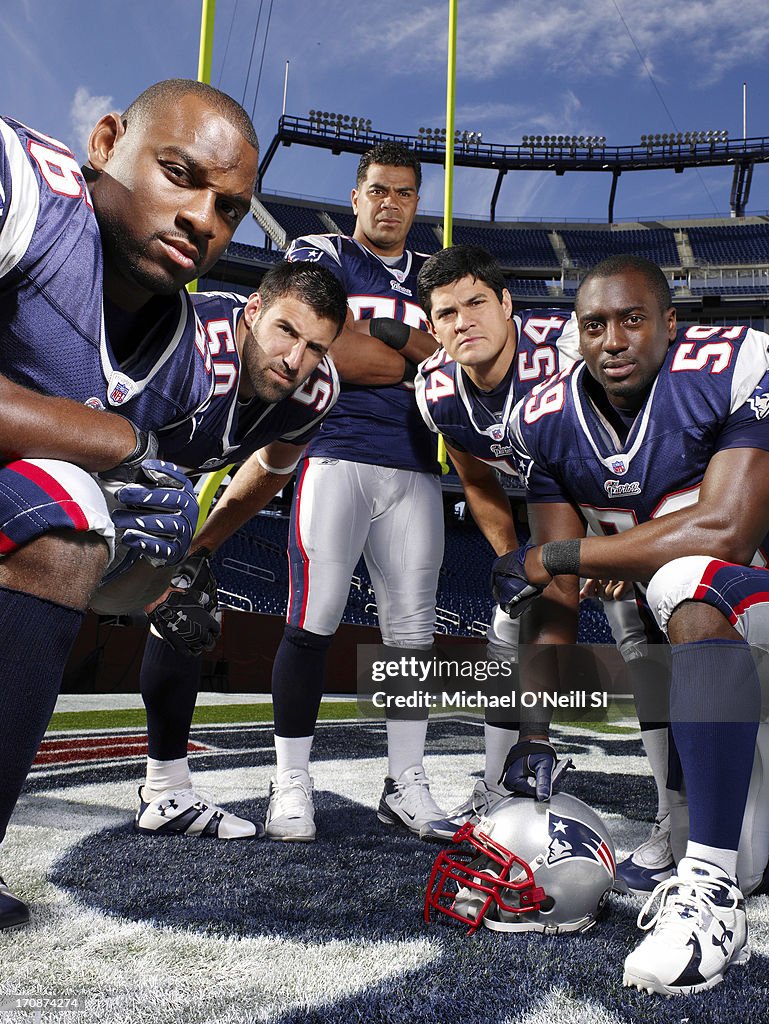 New England Patriots Linebackers, Sports Illustrated, November 12, 2007