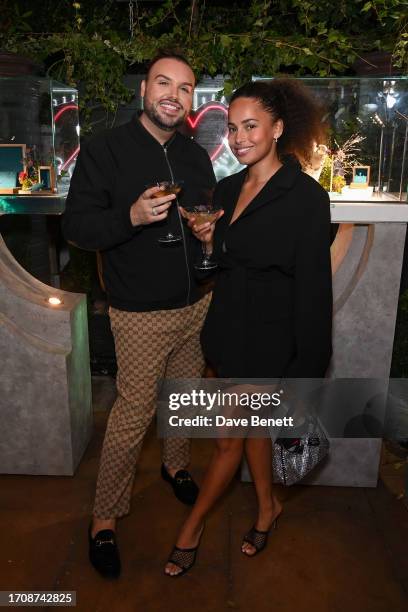 Amber Gill and guest attend The Diamond Lab's event to unveil the new 'Sealed With a X' collection with an evening dedicated to honouring the senses...