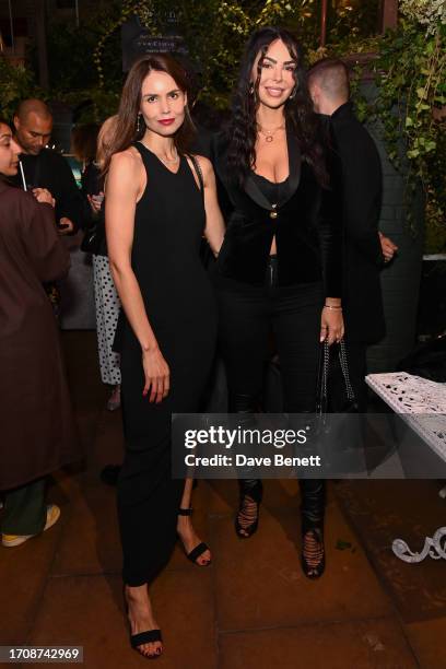 Marike Wessels and Lili Rich attend The Diamond Lab's event to unveil the new 'Sealed With a X' collection with an evening dedicated to honouring the...