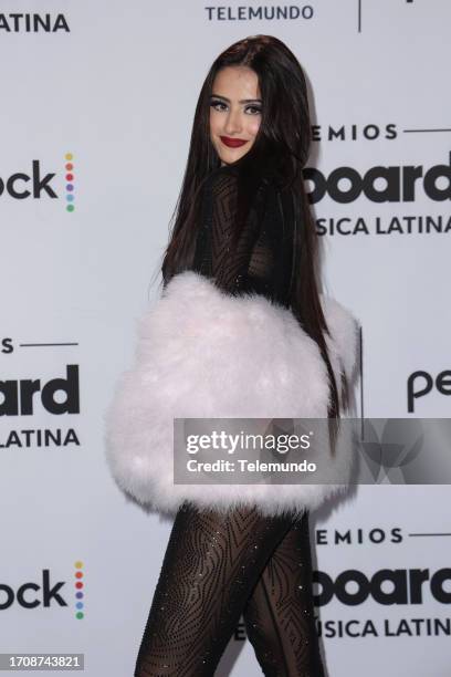 Pictured: Aiona Santana arriving to the Watsco Center in Coral Gables, FL on October 5, 2023 -- via Getty Images)