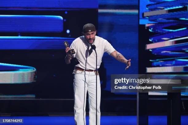 Bad Bunny at the Billboard Latin Music Awards 2023 held at Watsco Center on October 5, 2023 in Coral Gables, Florida.