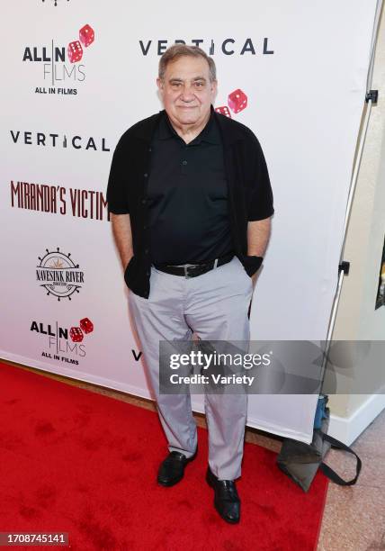 Dan Lauria at the Los Angeles Premiere "Miranda's Victim" at the Regency Bruin Theatre on October 5, 2023 in Los Angeles, California