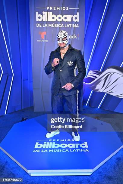 Rey Mysterio at the Billboard Latin Music Awards 2023 held at Watsco Center on October 5, 2023 in Coral Gables, Florida.