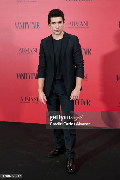 Jaime Lorente attends the Vanity Fair & Armani Beauty party during the 71st San Sebastian International Film Festival at the Tabakalera cultural...