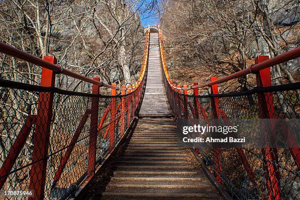 red bridge - 渡月橋 ストックフォトと画像
