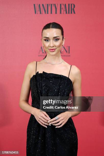 Claudia Bouza attends the Vanity Fair & Armani Beauty party during the 71st San Sebastian International Film Festival at the Tabakalera cultural...