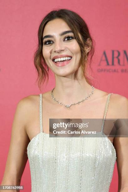 Rocío Crusset attends the Vanity Fair & Armani Beauty party during the 71st San Sebastian International Film Festival at the Tabakalera cultural...