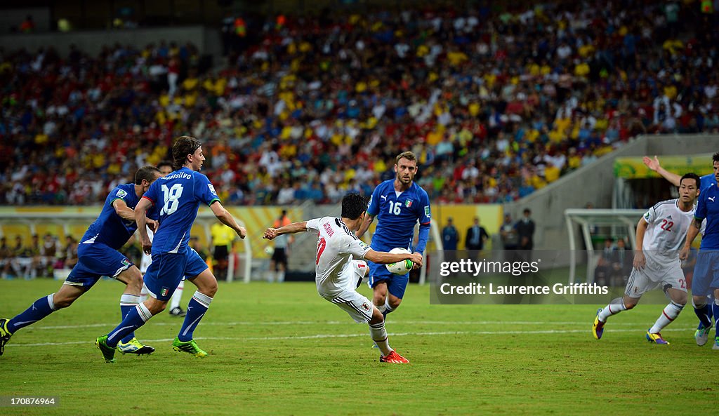 Italy v Japan: Group A - FIFA Confederations Cup Brazil 2013