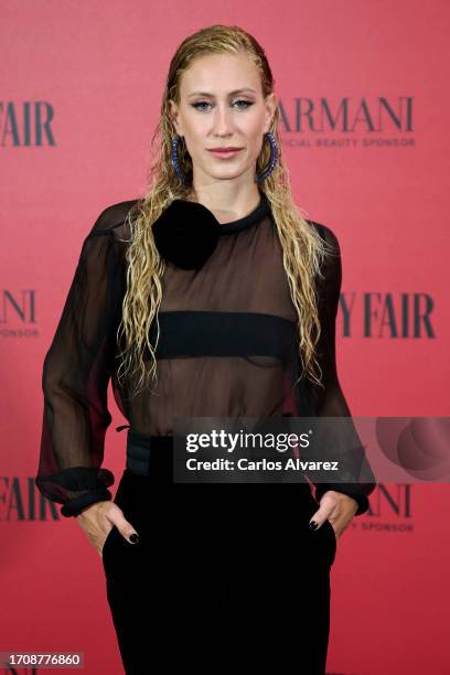 Teresa Riott attends the Vanity Fair & Armani Beauty party during the 71st San Sebastian International Film Festival at the Tabakalera cultural...