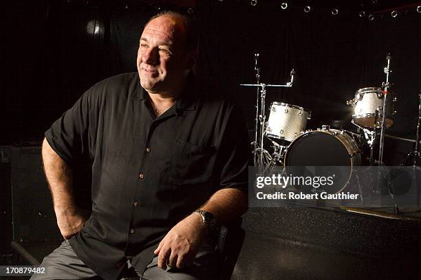 Actor James Gandolfini is photographed for Los Angeles Times on November 30, 2012 in Hollywood, California. PUBLISHED IMAGE. CREDIT MUST READ: Robert...