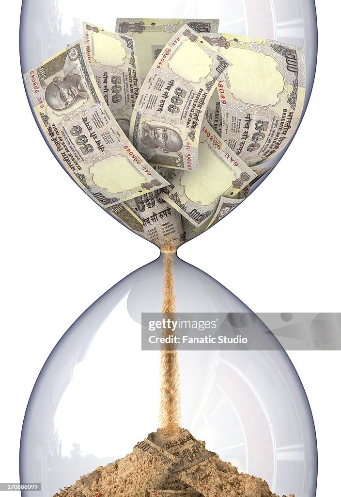 Conceptual representation of time is money