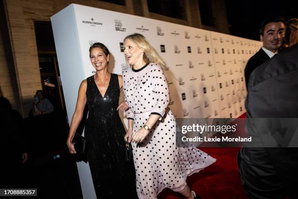 Christy Turlington and Laura Brown at the New York City Ballet's 2023 Fall Fashion Gala at David H. Koch Theater at Lincoln Center on October 05,...