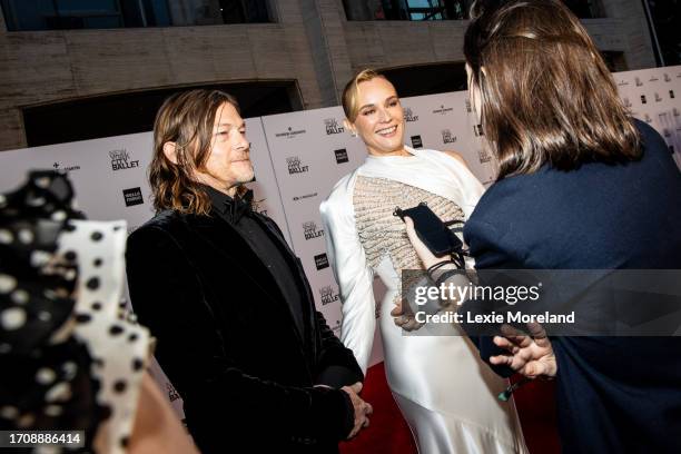 Diane Kruger at the New York City Ballet's 2023 Fall Fashion Gala at David H. Koch Theater at Lincoln Center on October 05, 2023 in New York, New...