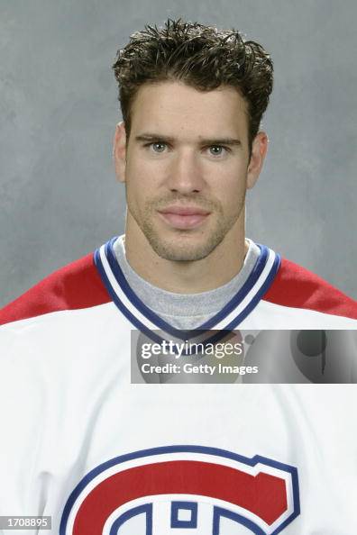 Eric Landy Eric Landry of the Montreal Canadiens poses for a portrait at the ...