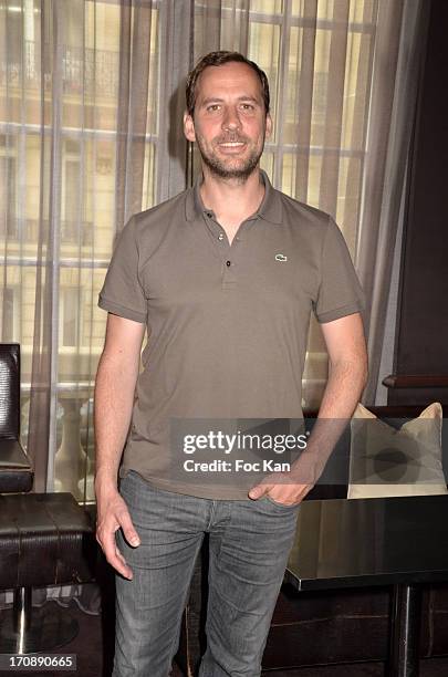 Fred Testot attends the 'Fete du Cinema 2013' Press Conference at the Hotel Pershing Hall on June 19, 2013 in Paris, France.