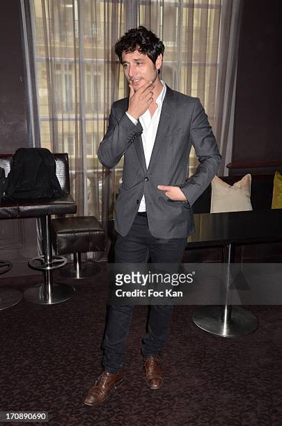 Jeremie Elkaim attends the 'Fete du Cinema 2013' Press Conference at the Hotel Pershing Hall on June 19, 2013 in Paris, France.