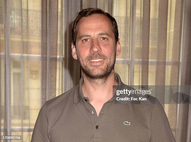 Fred Testot attends the 'Fete du Cinema 2013' Press Conference at the Hotel Pershing Hall on June 19, 2013 in Paris, France.