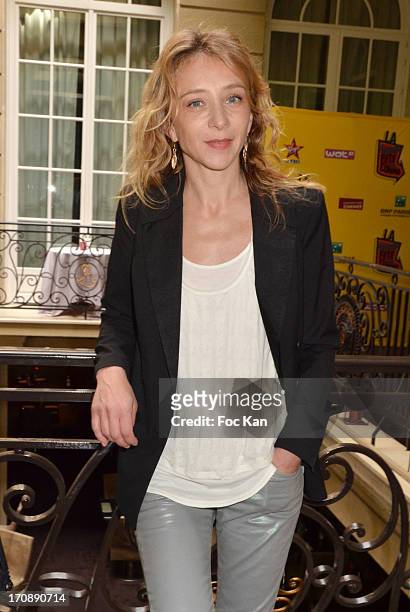 Sylvie Testud attends the 'Fete du Cinema 2013' Press Conference at the Hotel Pershing Hall on June 19, 2013 in Paris, France.