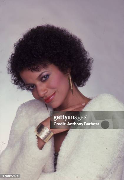 Portrait of American dancer and choreographer Debbie Allen, New York, New York, 1995.